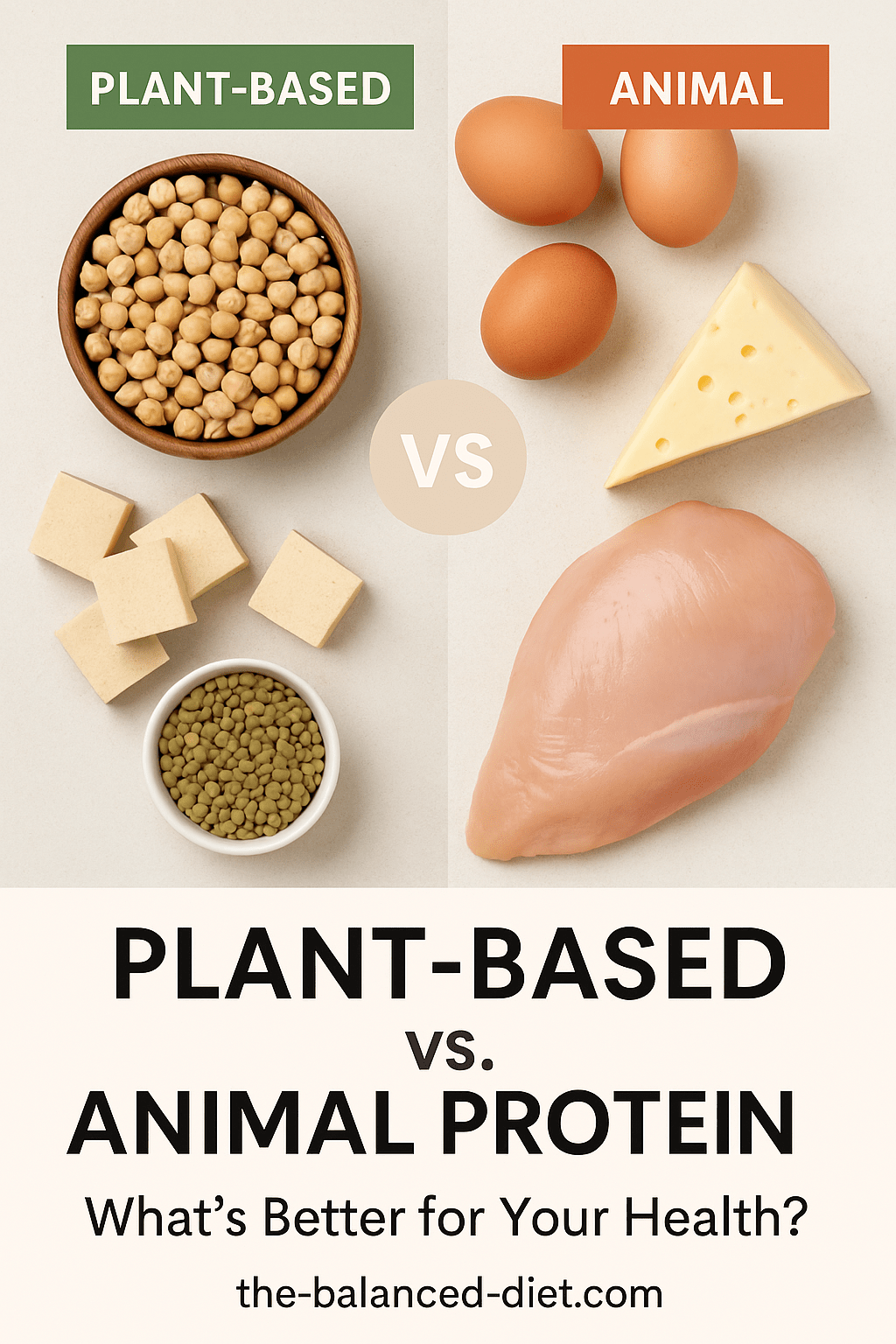Plant-Based vs. Animal-Based Protein: Which Is Better for Your&nbsp;Health?
