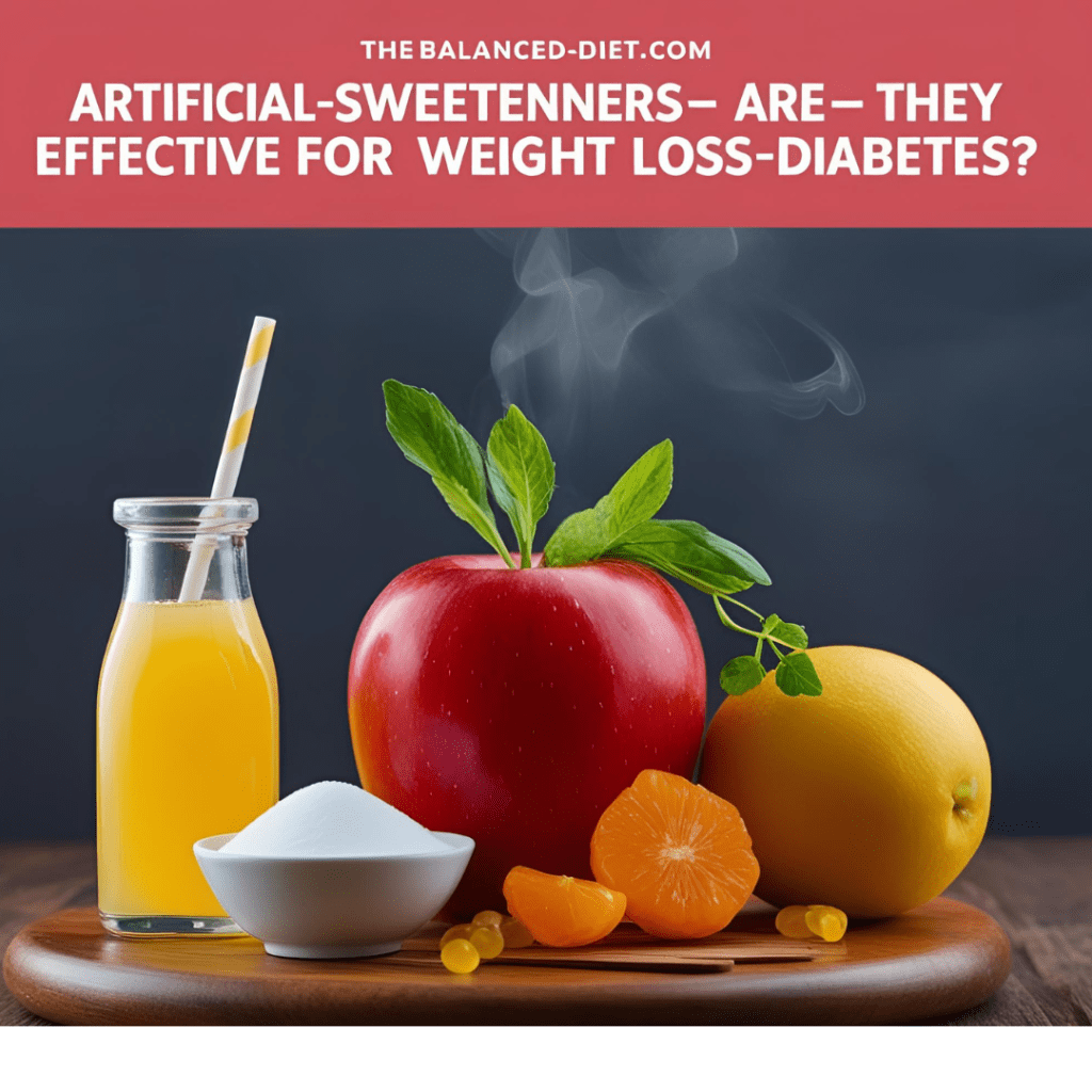 Artificial Sweeteners for Weight Loss & Diabetes: Benefits, Risks, and&nbsp;Effectiveness