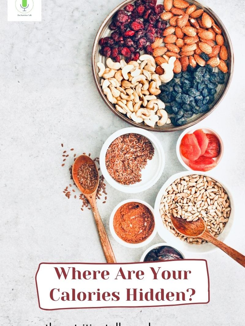 Where are your calories hidden? - poster